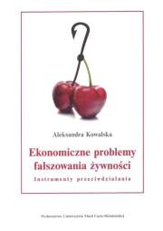 Okładka książki Ekonomiczne problemy fałszowania żywności