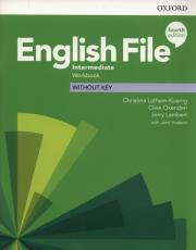 English File 4E Intermediate WB without key OXFORD. Autor: Latham-Koenig Christina, Oxenden Clive, Lambert Jerry. Dadada.pl Okładka książki English File 4E Intermediate WB without key OXFORD