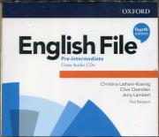 Opakowanie English File Pre-Intermediate Class Audio CDs