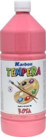 Opakowanie Farba tempera w butelce 1l. Różowy , Karbon