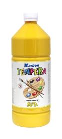 Opakowanie Farba tempera w butelce 1l. Żółty Karbon