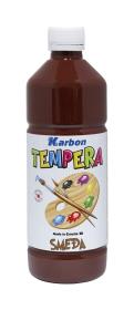 Opakowanie Farba tempera w butelce Karbon brązowy 550ml