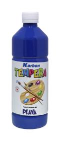 Opakowanie Farba tempera w butelce Karbon niebieska 550ml