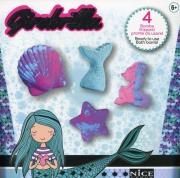 Girabrilla Syrenka zestaw musujących bomb kąpielowych. Wydawca: Russell. Dadada.pl Opakowanie Girabrilla Syrenka zestaw musujących bomb kąpielowych