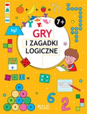 Okładka książki Gry i zagadki logiczne 7+