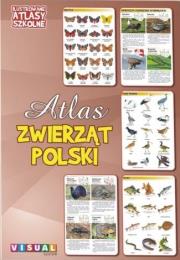 Okładka książki Ilustrowany atlas szkolny. Atlas zwierząt Polski