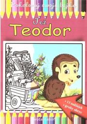 Okładka książki Jeż Teodor - kolorowanka