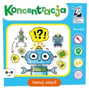 Kapitan Nauka. Gra Koncentracja. Autor: MAGDALENA PRZEDNICZEK, JOLANTA ZAGRAJEK. Dadada.pl Okładka książki Kapitan Nauka. Gra Koncentracja