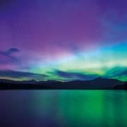 Opakowanie Karnet kwadrat z kopertą Northern light