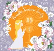 Karnet Swarovski kwadrat CL102_SG Komunia. Wydawca: Clear Creations. Dadada.pl Opakowanie Karnet Swarovski kwadrat CL102_SG Komunia