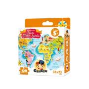 Opakowanie Kieszonkowe Puzzle Mapa Świata