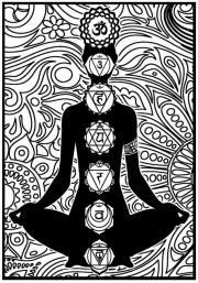 Opakowanie Kolorowanka Welwetowa 29,7x21 Czakry