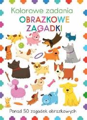 Okładka książki Kolorowe zadania. Obrazkowe zagadki