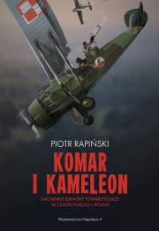 Komar i kameleon. Autor: Piotr Rapiński. Dadada.pl Okładka książki Komar i kameleon