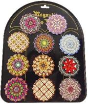 Opakowanie Magnes Mozaika gigant okrągły ROZETTE