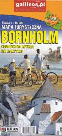 Mapa turystyczna - Bornholm 1:45 000 w.2017. Autor: Opracowanie zbiorowe. Dadada.pl Okładka książki Mapa turystyczna - Bornholm 1:45 000 w.2017