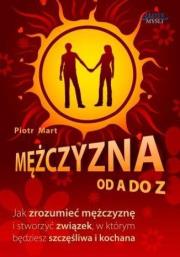 Mężczyzna od A do Z. Autor: Piotr Mart. Dadada.pl Okładka książki Mężczyzna od A do Z
