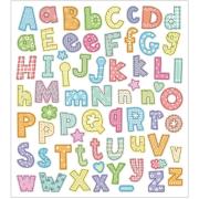Opakowanie Naklejki Alfabet we Wzorki