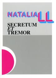 Natalia LL Secretum et Tremor. Autor: Natalia LL. Dadada.pl Okładka książki Natalia LL Secretum et Tremor