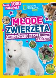 Okładka książki National Geographic Kids. Młode zwierzęta