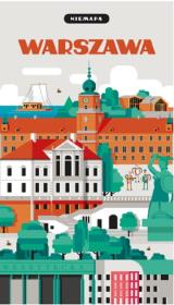 NIEMAPA Warszawa. Autor: Blaźniak Maciek. Dadada.pl Okładka książki NIEMAPA Warszawa