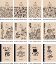 Opakowanie Notatnik ozdobny 105x125/64K gładki FRESH