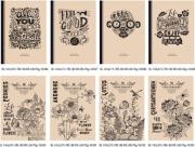 Opakowanie Notatnik ozdobny 143x215/80K linia FRESH