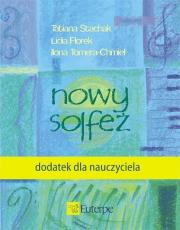 Nowy solfeż - dodatek dla nauczyciela. Autor: Tatiana Stachak, Lidia Florek-Stokłosa, Ilona Tomera-Chmiel. Dadada.pl Okładka książki Nowy solfeż - dodatek dla nauczyciela