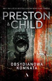 OBSYDIANOWA KOMNATA. Autor: Douglas Preston, Lincoln Child. Dadada.pl Okładka książki OBSYDIANOWA KOMNATA