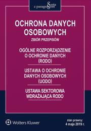 Okładka książki Ochrona danych osobowych Zbiór przepisów