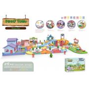 Opakowanie Ogromny tor z mostem dla autek z miastem