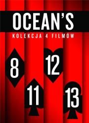 Pakiet: Ocean's 8/11/12/13 (4 DVD). Autor: Steven Soderbergh, Gary Ross. Dadada.pl Okładka książki Pakiet: Ocean's 8/11/12/13 (4 DVD)