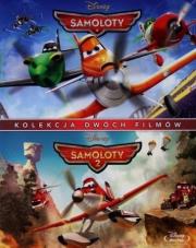 Pakiet: Samoloty/Samoloty 2 (2 Blu-ray). Autor: Roberts Gannaway, Klay Hall. Dadada.pl Okładka książki Pakiet: Samoloty/Samoloty 2 (2 Blu-ray)