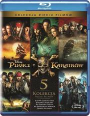 Pakiet - Piraci z Karaibów 1-5 (Blu-ray). Autor: Gore Verbinski. Dadada.pl Okładka książki Pakiet - Piraci z Karaibów 1-5 (Blu-ray)