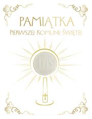 Okładka książki Pamiątka Pierwszej Komunii Świętej (opłatek)