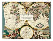 Opakowanie Papeteria Wallet Four Hemispheere World Map