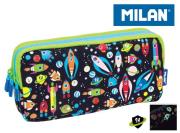 Opakowanie Piórnik 3 komorowy duży Super Heroes niebieski wz.