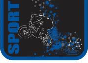 Opakowanie Piórnik dwuklapkowy z wyposażeniem SPORT Street