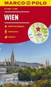 Plan Miasta Marco Polo. Wiedeń w.2018. Autor: Opracowanie zbiorowe. Dadada.pl Okładka książki Plan Miasta Marco Polo. Wiedeń w.2018