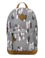 Okładka książki Plecak Pastelowe Palmy szary