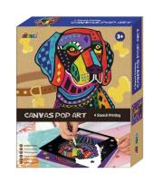 Płótno Pop art Pies. Wydawca: Russell. Dadada.pl Opakowanie Płótno Pop art Pies