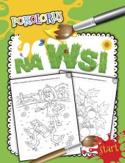 Okładka książki Pokoloruj. Na wsi