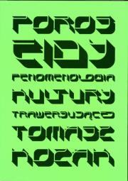 Poroseidy Fenomenologia kultury trawersującej. Autor: Kozak Tomasz. Dadada.pl Okładka książki Poroseidy Fenomenologia kultury trawersującej