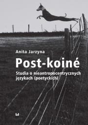 Post-koiné. Autor: Anita Jarzyna. Dadada.pl Okładka książki Post-koiné