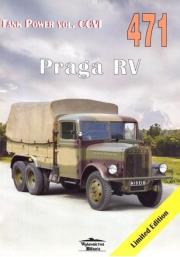 Praga RV. Tank Power vol. CCVI 471. Autor: Janusz Ledwoch. Dadada.pl Okładka książki Praga RV. Tank Power vol. CCVI 471