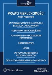 Okładka książki Prawo nieruchomości Zbiór przepisów w.9/2019