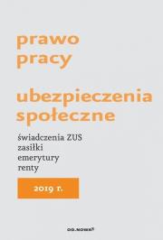 Okładka książki Prawo pracy Ubezpieczenia społeczne