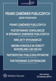 Okładka książki Prawo zamówień publicznych Zbiór przepisów