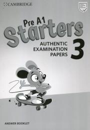 Opakowanie Pre A1 Starters 3 Answer Booklet