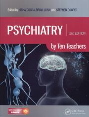 Psychiatry by Ten Teachers. Autor: Dogra Nisha, Lunn Brian, Cooper Stephen. Dadada.pl Okładka książki Psychiatry by Ten Teachers
